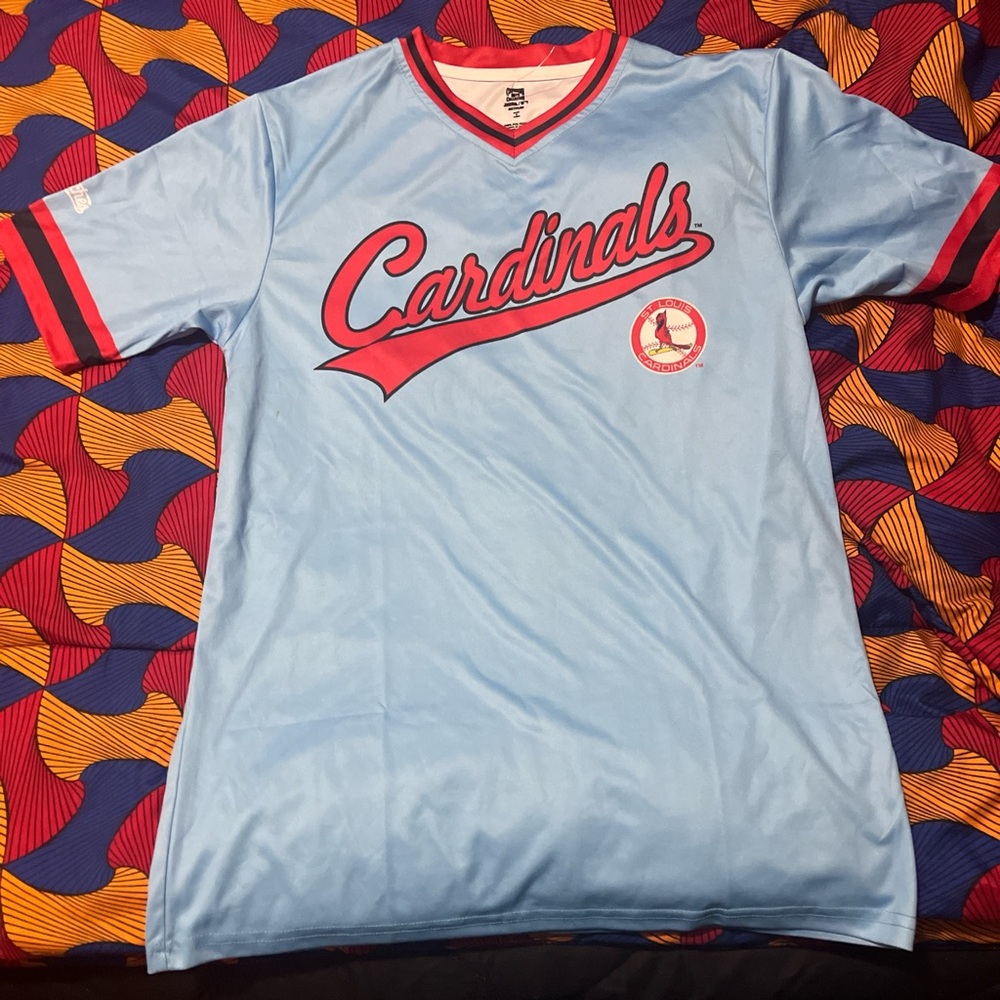 Cardinals Light Blue Jersey